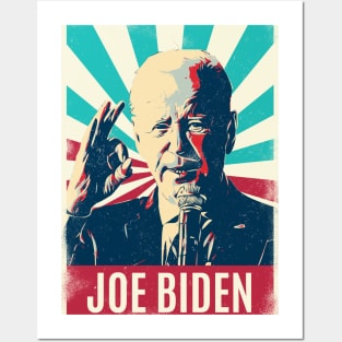 Vintage Retro Joe Biden Posters and Art